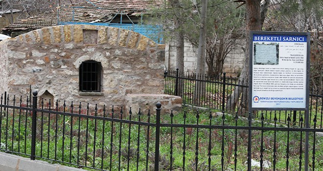 Bereketli'deki tarihi su sarnıcı restore edildi