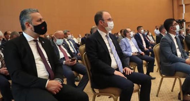 Başkan Örki bir kez daha encümen üyeliğine seçildi