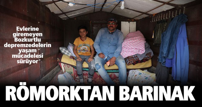 Depremzede Bozkurtlular çadırda ve barınaklarda yaşamayı sürdürüyor