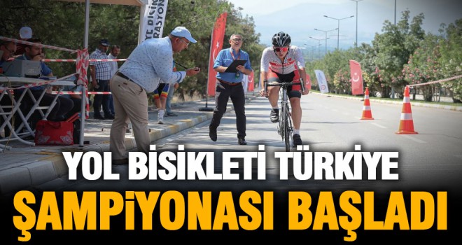 Yol Bisikleti Türkiye Şampiyonası başladı