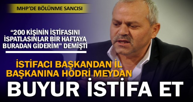 MHP Denizli İl Başkanı Birtürk’e istifa çağrısı