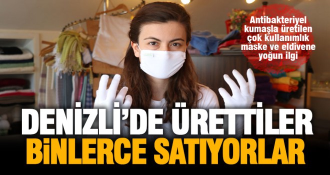 Koronavuirüse karşı, antibakteriyel kumaştan maske