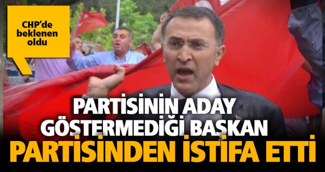 Aday gösterilmeyen Buldan Belediye Başkanı CHP’den istifa etti