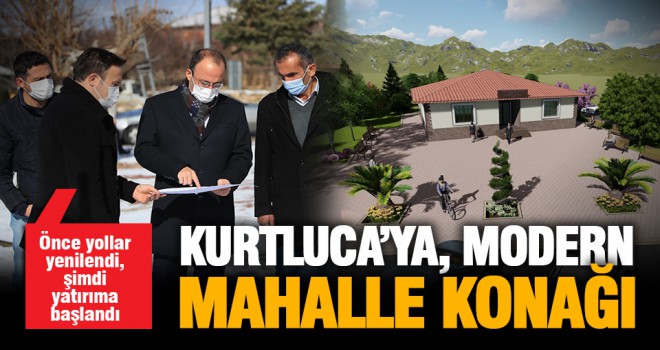 Pamukkale Belediyesi’nden Kurtluca’ya köy konağı