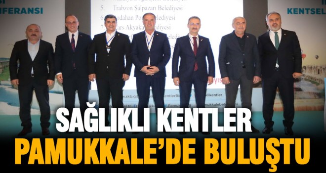 Pamukkale Belediyesi Türkiye Sağlıklı Kentler Birliği meclis toplantısına ev sahipliği yaptı