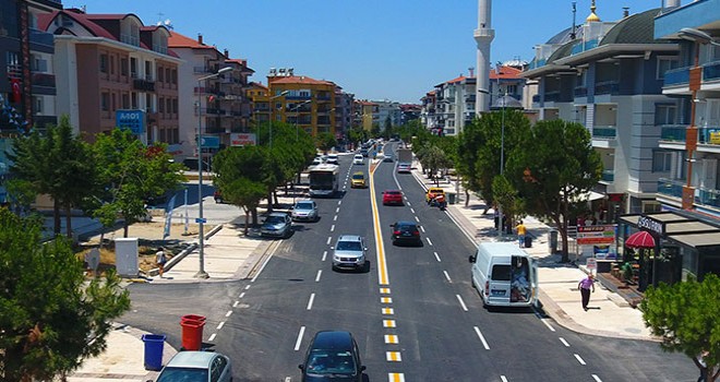 Bursa Caddesi trafiğe açıldı