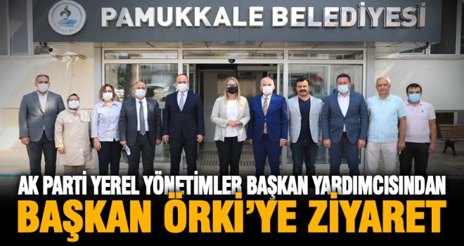 Ak Parti Yerel Yönetimler Başkan Yardımcısından, Başkan Örki’ye ziyaret