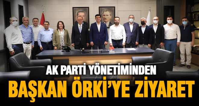 Başkan Örki, AK Parti yönetimini ağırladı